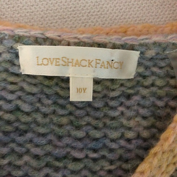 - LOVESHACKFANCY KIDS MINI ANGEL CARDIGAN SIZE 10Y - Picture 6 of 14